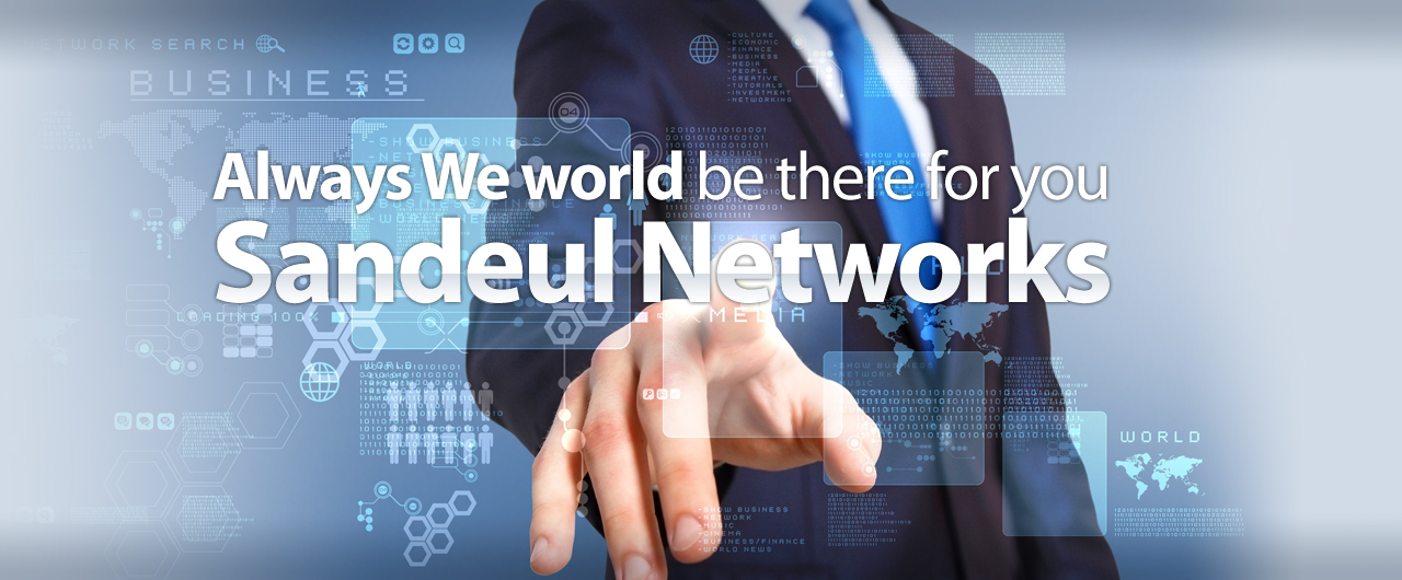 Always We world be there for you Sandeul Networks